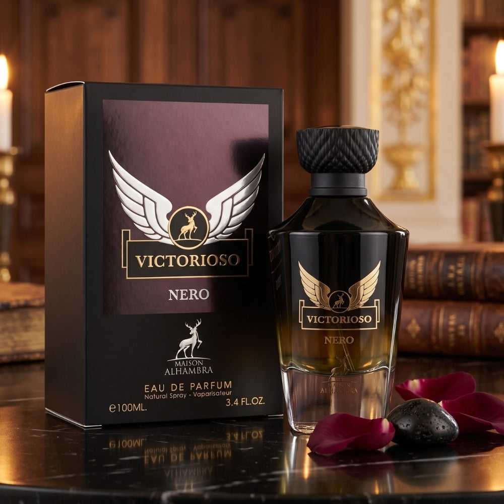 Maison Alhambra Victorioso Nero Eau de Parfum 100ml perfume bottle for men